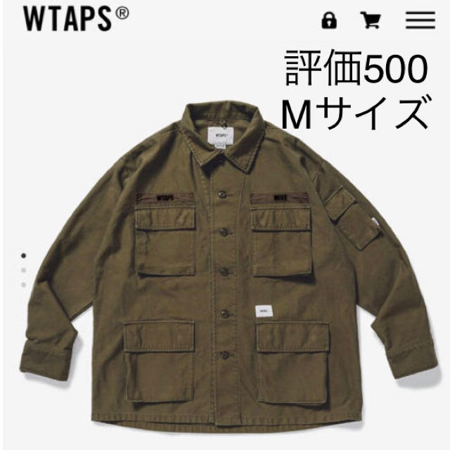 wtapsサイズJUNGLE LS / SHIRT.COTTON.SATIN ジャングル シャツ