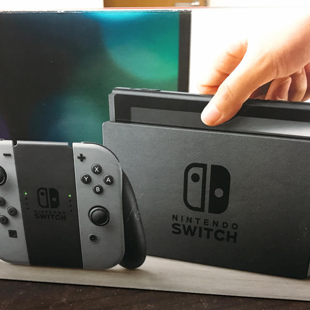 Nintendo Switch JOY-CON グレー 本体  HAC-S-KA