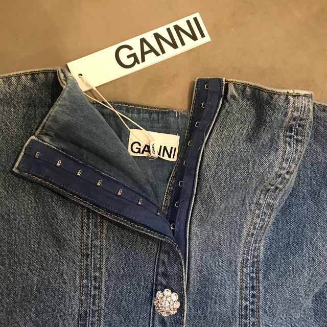 EDIT.FOR LULU(エディットフォールル)のganni denimビスチェ レディースのトップス(キャミソール)の商品写真