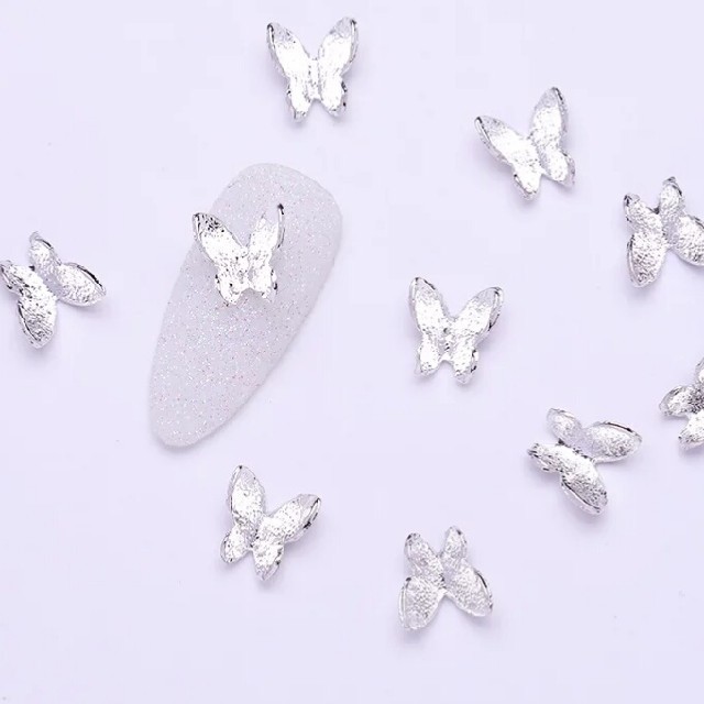 バタフライネイルパーツ シルバー 5個セットの通販 By C Nail ラクマ バタフライネイルパーツ シルバー 5個セットの通販 By C Nail ラクマ