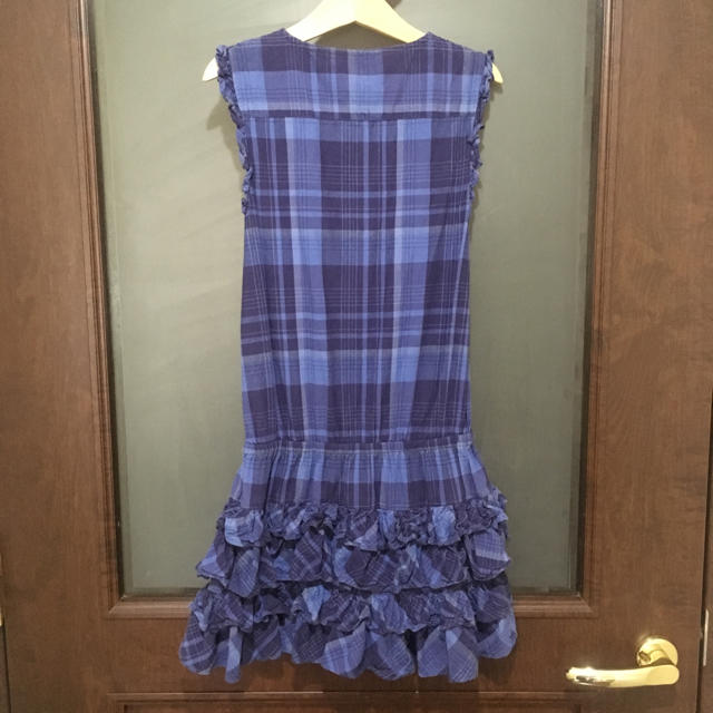 Ralph Lauren(ラルフローレン)のwacca∞様専用♡ラルフローレン♡6X♡120♡チェックワンピース♡ キッズ/ベビー/マタニティのキッズ服女の子用(90cm~)(ワンピース)の商品写真