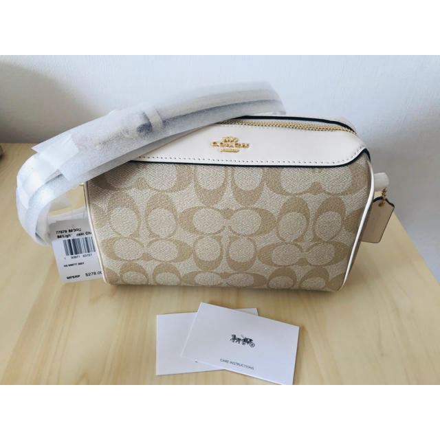 未使用 コーチCOACH ショルダーバッグ ミニベネット 03-23061101