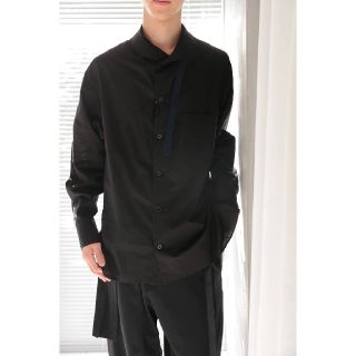 ヨウジヤマモト(Yohji Yamamoto)の18SS　Yohji Yamamoto ショールカラーシャツ(シャツ)