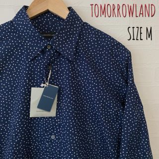 トゥモローランド(TOMORROWLAND)のami.m様専用 新品 TOMORROWLAND ドット柄シャツ M(シャツ)