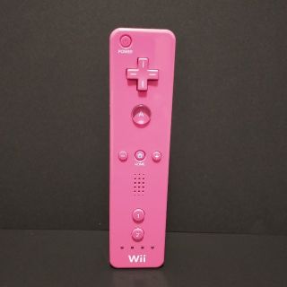 ウィー(Wii)のNintendo　wii リモコン　ピンク(家庭用ゲーム機本体)