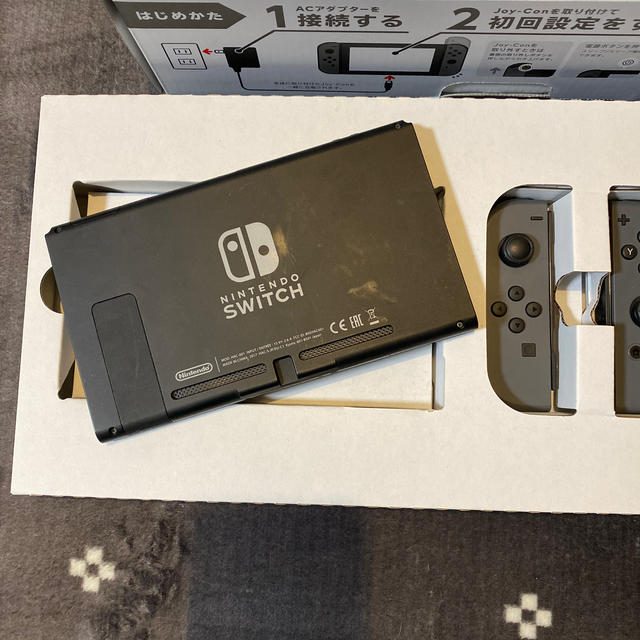 Nintendo Switch JOY-CON グレー 本体  HAC-S-KA 3