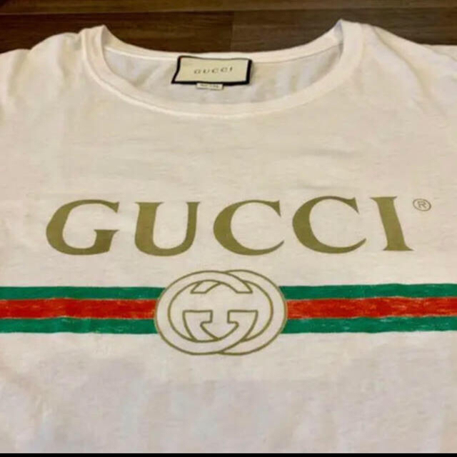 Gucci(グッチ)の国内正規品 グッチ ヴィンテージ ロゴ Tシャツ s テクニカル ジャカード メンズのトップス(Tシャツ/カットソー(半袖/袖なし))の商品写真