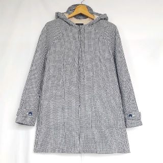 アーペーセー(A.P.C)の★ポーランド製 A.P.C. フード ギンガムチェック ハーフコート(スプリングコート)