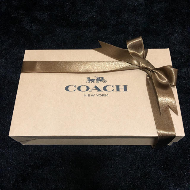 COACH(コーチ)のCOACH ラッピング箱 インテリア/住まい/日用品のオフィス用品(ラッピング/包装)の商品写真