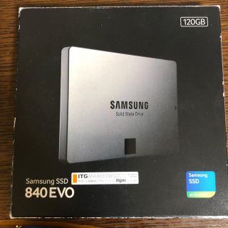 サムスン(SAMSUNG)のSSD 120GB(PCパーツ)