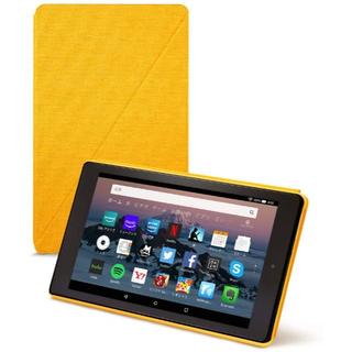 Amazon Fire HD 8 (第7世代 第8世代) 用 カバー イエローの通販 by ...
