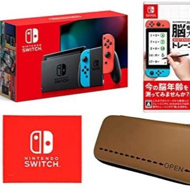 売上実績NO.1 Switch Nintendo - セット 脳を鍛える大人のトレーニング + ネオン Switch Nintendo 家庭用ゲーム機本体