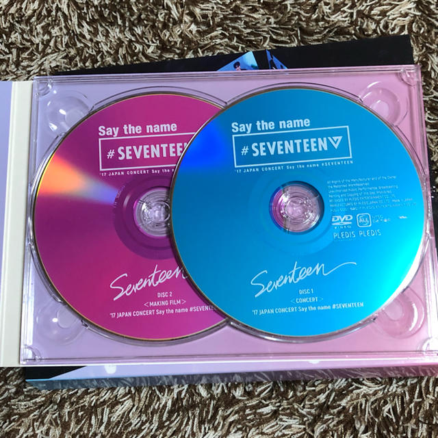 SEVENTEEN(セブンティーン)のSEVENTEEN Say the name ‘17 DVD エンタメ/ホビーのDVD/ブルーレイ(アイドル)の商品写真