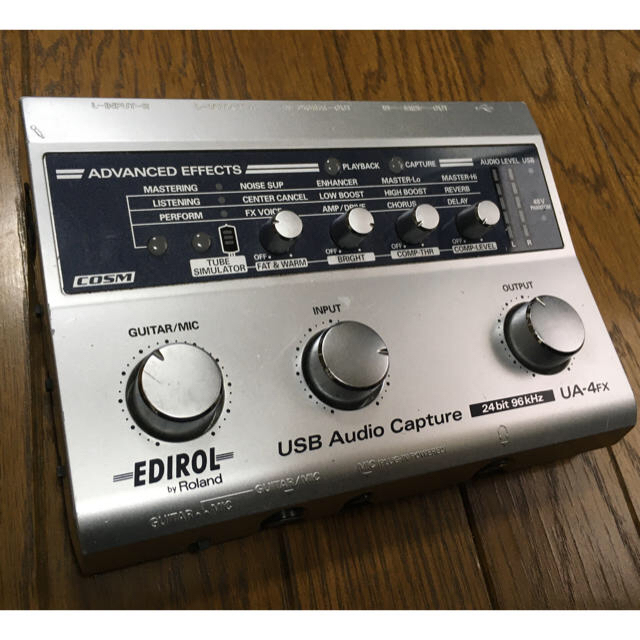 EDIROL USB オーディオインターフェース キャプチャ UA-4FX