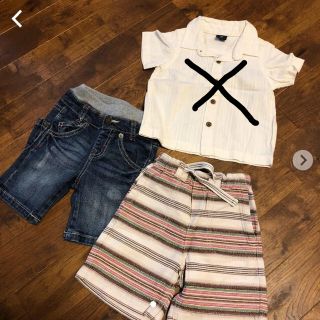 ベビーギャップ(babyGAP)の男の子　まとめ売り　80(パンツ)