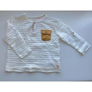 ザラキッズ(ZARA KIDS)のZara babyboy カットソー　74㎝(シャツ/カットソー)