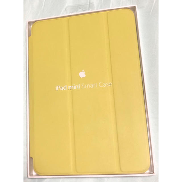 iPad(アイパッド)のAPPLE iPad mini smart case ME708FE/Aイエロー スマホ/家電/カメラのスマホアクセサリー(iPadケース)の商品写真