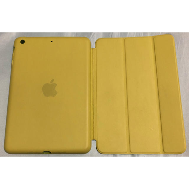 iPad(アイパッド)のAPPLE iPad mini smart case ME708FE/Aイエロー スマホ/家電/カメラのスマホアクセサリー(iPadケース)の商品写真