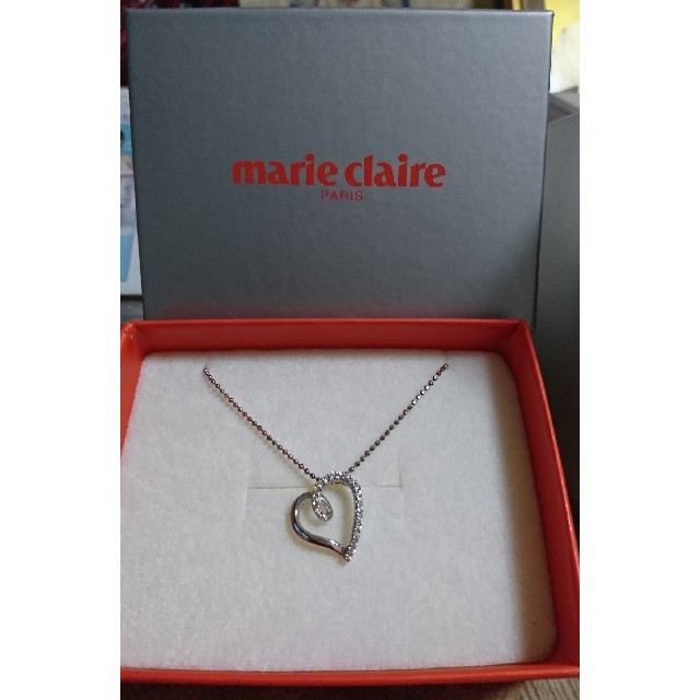 Marie Claire(マリクレール)のmarie claire オープンハートネックレス レディースのアクセサリー(ネックレス)の商品写真