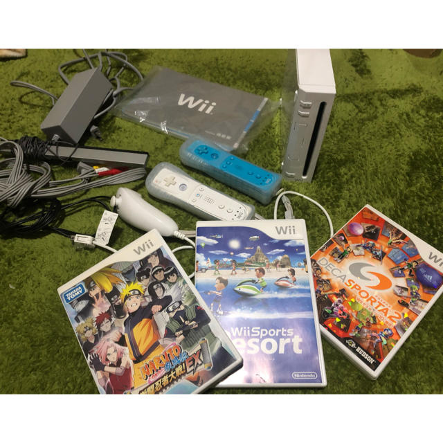 Wii 本体 リモコン ヌンチャク ソフト