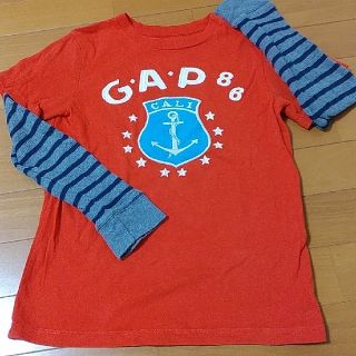 ギャップキッズ(GAP Kids)の【格安】「Gap Kids」重ね着風♪長袖Tシャツ★130㎝(8～9歳)(Tシャツ/カットソー)