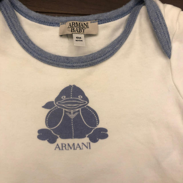 ARMANI JUNIOR(アルマーニ ジュニア)のアルマーニベビー　ロンパース　ディーゼル　モンクレール　バーバリー　70 キッズ/ベビー/マタニティのベビー服(~85cm)(ロンパース)の商品写真