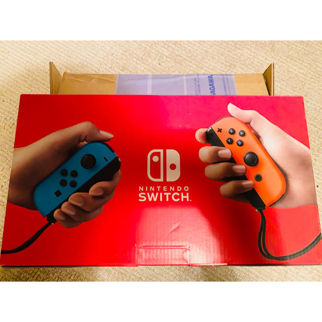 Nintendo Switch(ニンテンドースイッチ)の新品未使用 NINTENDO switch ネオン 任天堂 スイッチ エンタメ/ホビーのゲームソフト/ゲーム機本体(家庭用ゲーム機本体)の商品写真