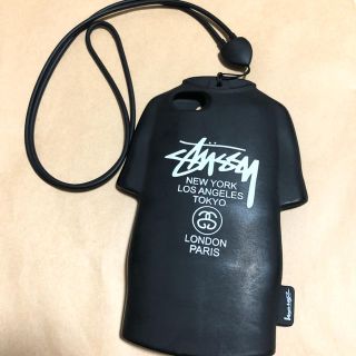 ステューシー(STUSSY)のSTUSSY Tシャツ型iPhoneケース(iPhoneケース)