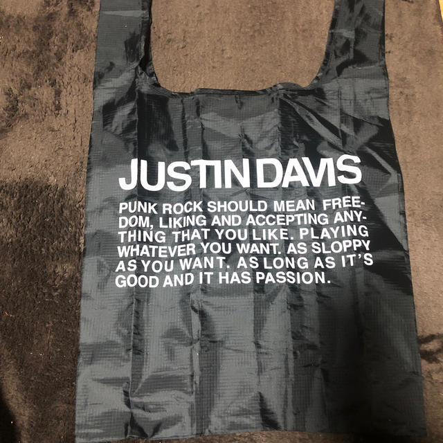 Justin Davis(ジャスティンデイビス)のJustin Davis ノベルティ　エコバッグ　ナイロンバッグ レディースのバッグ(エコバッグ)の商品写真