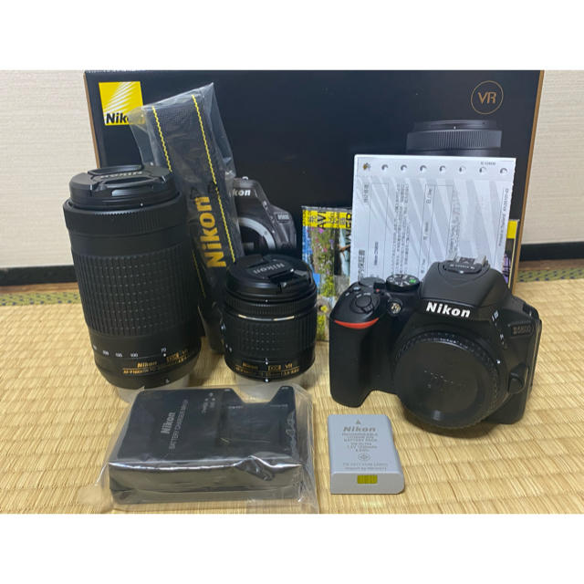 Nikon - 【美品】Nikon D5600 ダブルズームキットの通販 by 雅♪セット割引｜ニコンならラクマ