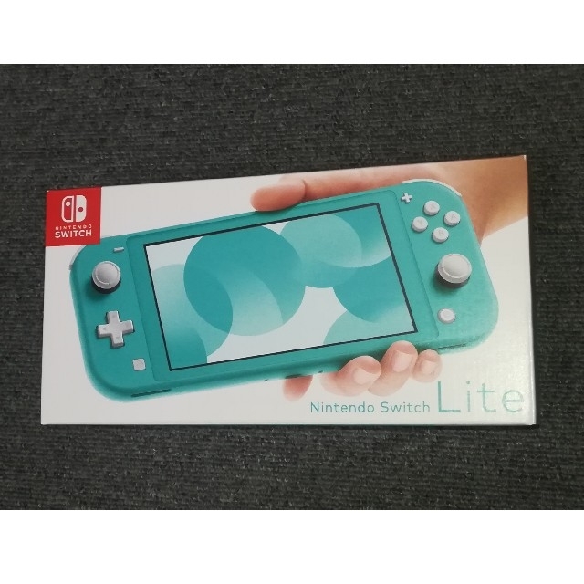Nintendo Switch(ニンテンドースイッチ)のNINTENDO SWITCH LITE ターコイズ エンタメ/ホビーのゲームソフト/ゲーム機本体(携帯用ゲーム機本体)の商品写真