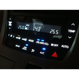 トヨタ(トヨタ)の20系 アルファード、ヴェルファイア エアコンLED交換手順書+ LED(車内アクセサリ)