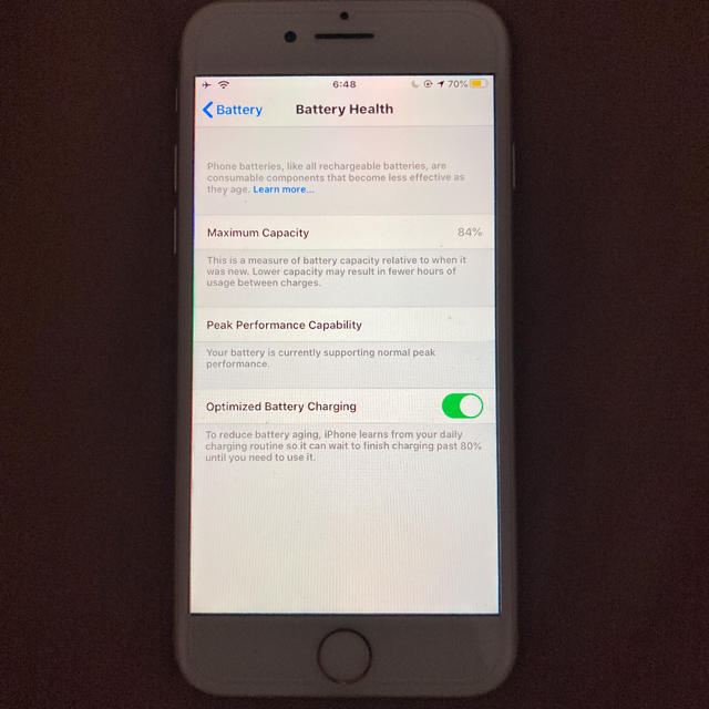 iphone8 シルバー simフリー  64gbスマホ/家電/カメラ