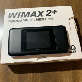 エーユー(au)のwimax w06(PC周辺機器)