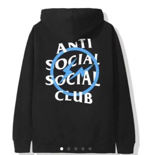 フラグメント(FRAGMENT)の【新品】Fragment x Assc Blue Bolt Hoodie L(パーカー)