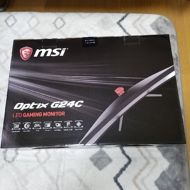 msi Optix G24C 湾曲ゲーミングモニター