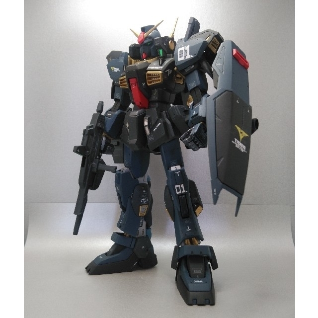 ガンプラ MG ガンダムMk-Ⅱ(TITANS/Ver.2.0)【全塗装】ガンプラ完成品