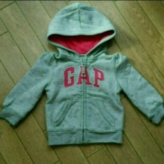 ベビーギャップ(babyGAP)の♡新品　裏起毛定番パーカー♡(カーディガン)