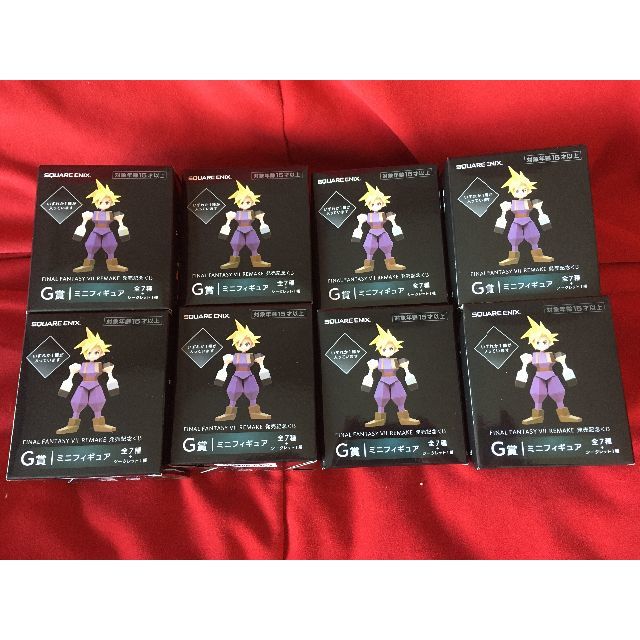 7体コンプ】FF7 一番くじG賞フィギュア