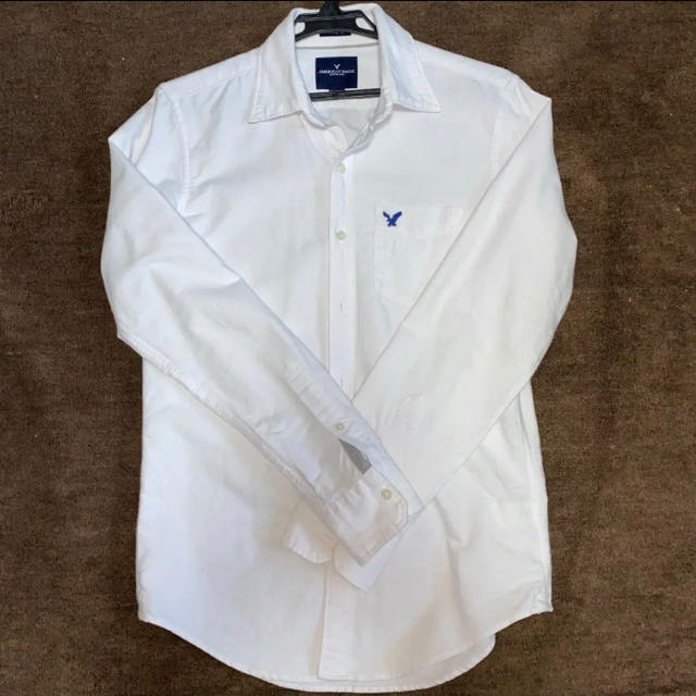 American Eagle(アメリカンイーグル)のアメリカンイーグル ボタンダウンシャツ ホワイト XS メンズのトップス(シャツ)の商品写真