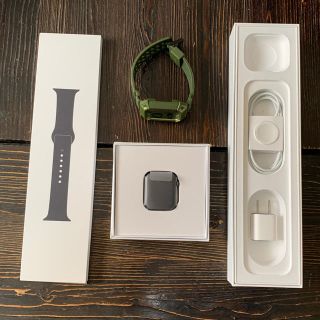 アップルウォッチ(Apple Watch)のApple Watch Series 5 Cellular 44mm おまけ付き(腕時計(デジタル))