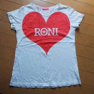 ロニィ(RONI)の⭐︎専用出品⭐︎えびすshopさま⭐︎RONI☆ラメロゴプリント Ｌ 150(Tシャツ/カットソー)