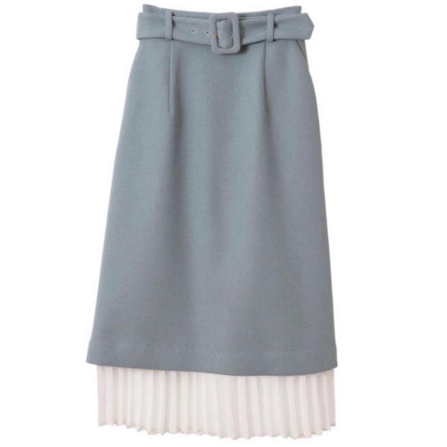 31 Sons de mode(トランテアンソンドゥモード)の♡バックプリーツヘリンボーンスカート♡ レディースのスカート(ひざ丈スカート)の商品写真