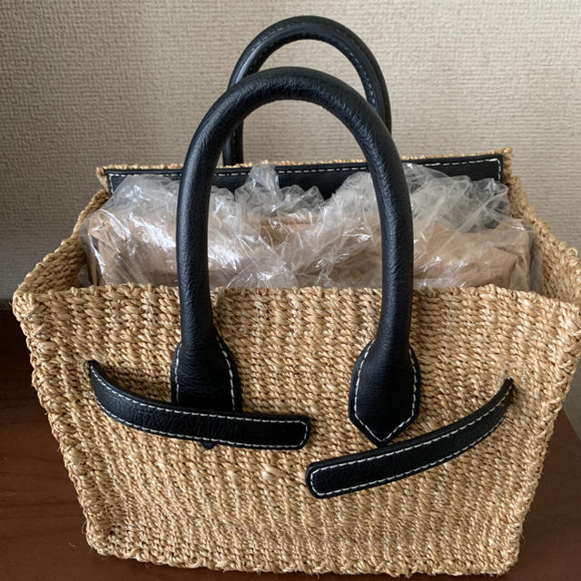 SEA - SEA かごバッグ s 黒 ブラックの通販 by みそショップ|シーなら