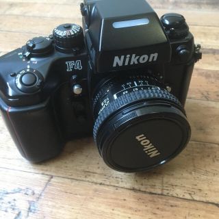 Nikon - ニコン F4 フィルムカメラ 20ミリ レンズ の通販 by 楽しく ...