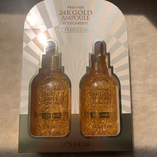 イッツスキン(It's skin)のits skin 24k ゴールド　入　美容液　アンプル　2セット　200ml(美容液)