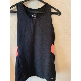 ザラ(ZARA)のZara スポーツ用　トップス(カットソー(半袖/袖なし))