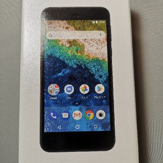 シャープ(SHARP)のAndroid One S3 ネイビーブラック  未使用 SIMロック解除済 (スマートフォン本体)