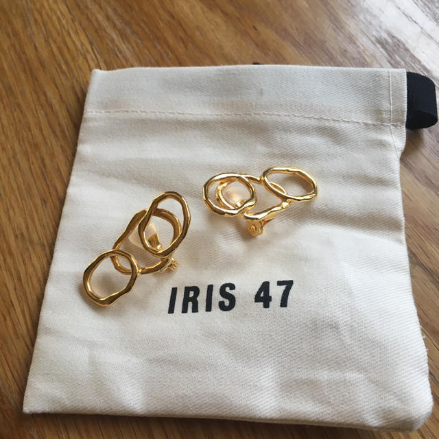 DEUXIEME CLASSE(ドゥーズィエムクラス)のaya様専用　美品　iris47 イリスフォーセブン　イヤリング レディースのアクセサリー(イヤリング)の商品写真