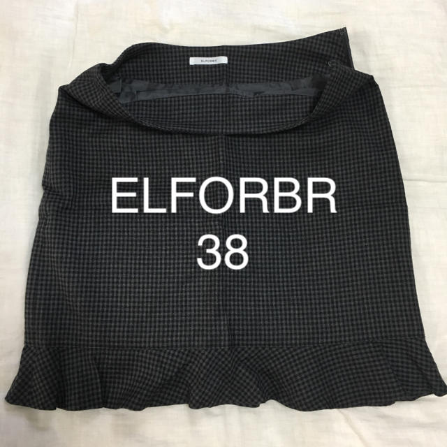 ELFORBR(エルフォーブル)のチェックスカート レディースのスカート(ミニスカート)の商品写真